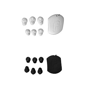 6 Pairs Silicone Earbuds Cover Tips Replacement Ear Buds for