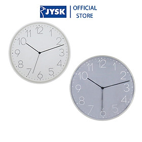 Mua Đồng hồ treo tường kim trôi JYSK Brondby nhựa màu