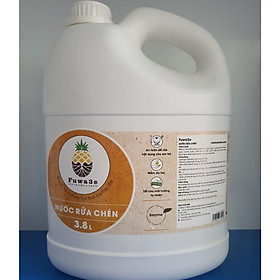 Nước rửa chén Fuwa 3e 3.8LTừ enzyme vỏ trái cây - An toàn cho sức khỏe