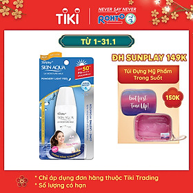 Sữa Chống Nắng Hằng Ngày Dưỡng Da Giữ Ẩm Sunplay Skin Aqua UV Moisture SPF50+ PA+++ (30g)