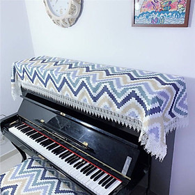 Khăn phủ đàn piano cơ đàn piano điện tử 88 phím phong cách Châu Âu cổ điển sang trọng chống bụi chống xước