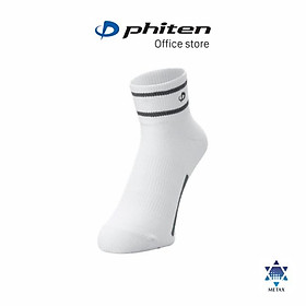 Tất golf chuyên dụng Phiten golf socks (socking) - Trắng