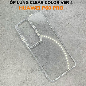Ốp lưng p60 pro chống sốc clear color ver 4 trong suốt không ố vàng bảo vệ camera phụ kiện điện thoại huỳnh tân store