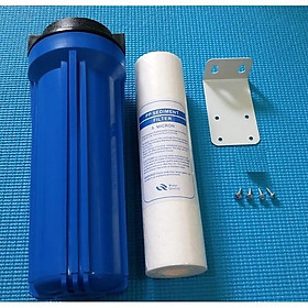 Mua Ly lọc thô nước sinh hoạt có sẵn lõi lọc (vỏ trong suốt hoặc xanh