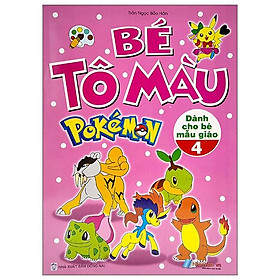 Hình ảnh Bé Tô Màu Pokemon - Tập 4