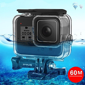 Vỏ máy ảnh chống thấm nước lặn sâu dưới nước 60M cho GoPro HERO8 Black