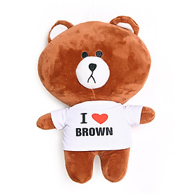 Gấu bông Brown mặc áo size 35cm