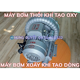 Mua Máy bơm thổi khí hút khí tạo áp lực bơm khí xoáy cao áp cung cấp oxy ao hồ thổi khí oxy máy thổi công nghiệp 750W