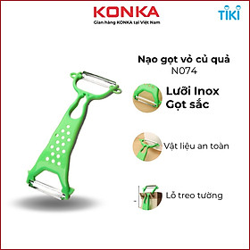 Nạo rau củ đang năng, gọt vỏ củ quả giá rẻ, lưỡi inox sắc, vật liệu an toàn N034