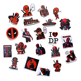 Bộ 20 Sticker Deadpool Màu Đỏ Đen (2020) Hình Dán Chủ Đề Phản Anh Hùng Siêu Bựa Hài Hước Vui Vẻ Chống Nước Decal Chất Lượng Cao Trang Trí Va Ly Du Lịch Xe Đạp Xe Máy Xe Điện Motor Laptop Nón Bảo Hiểm Máy Tính Học Sinh Tủ Quần Áo Nắp Lưng Điện Thoại