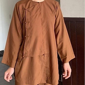 ĐỒ LAM ĐI CHÙA Đồ Đi Chùa# Vạt Hò Nút Thắt Vải Kate Mịn