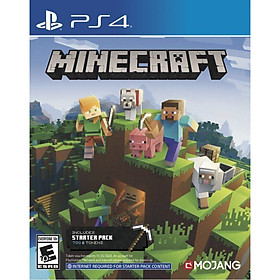 Hình ảnh Đĩa game Ps4 Mincecraft :Starter Pack  - Hàng chính hãng