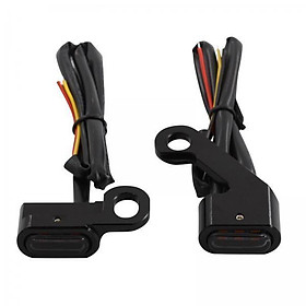 2X LED Turn Indicator Running  for  Touring  Black Smoke