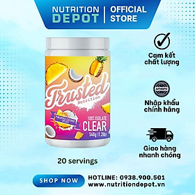 Sữa Bổ Sung Protein Trong Suốt Như nước trái cây 100% Isolate Clear