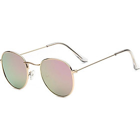 Vintage Round Sunglasses Women Points Sun Glasses Unisex Eyewear Sunscreen