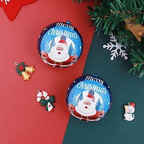 Hộp đựng bánh kẹo phong cách Giáng Sinh dễ thương
