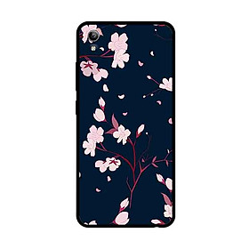 Ốp Lưng Dành Cho Vivo Y91C mẫu Hoa Đào - Hàng Chính Hãng