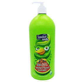 Sữa Tắm Dầu Gội Dầu Xả SUAVE KIDS Cho Bé 3IN1 1,18L USA