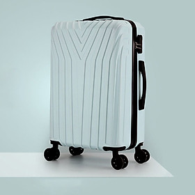 Vali du lịch tay kéo nhựa cao cấp size 20 inch 24 inch 28 inch nhiều màu