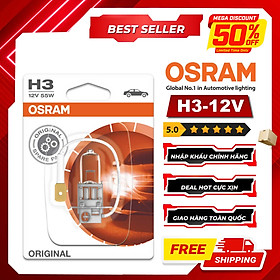 Bóng Đèn Halogen OSRAM Original H3 64151-01B 12V 55W