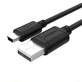 Choseal Q516 - Cáp Dữ Liệu USB - Mini USB (1.5m) - Hàng Nhập Khẩu