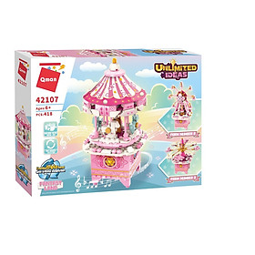 Đồ chơi lắp ráp Mô hình hộp nhạc - Fantasy Land Qman 42107