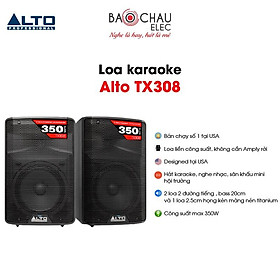 Loa Karaoke, Nghe Nhạc Liền Công Suất Alto TX308 USA Bass 20cm