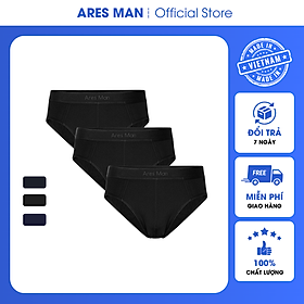 Quần lót nam, quần sịp nam tam giác Ares man cao cấp chất thun lạnh kháng khuẩn co giãn 4 chiều TGG Ares man