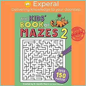 Sách - The Kids' Book of Mazes 2 by Gareth Moore (UK edition, paperback)