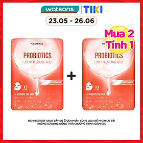 Mặt Nạ Foodaholic Probiotics Giải Cứu Da, Tái Tạo Chuyên Sâu Probiotics Ample Mask 23ml