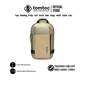 TÚI ĐEO ĐA NĂNG TOMTOC (USA) CROXBODY EDC SLING BAG 11-INCH KHAKI - HÀNG CHÍNH HÃNG