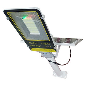 Mua Đèn đường bàn chải năng lượng mặt trời 100W TCARE 357 led  24000mAh  Tấm năng lượng Mono - Hàng Chính Hãng