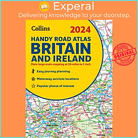Sách - 2024 Collins Handy Road Atlas Britain and Ireland - A5 Spiral by Collins Maps (UK edition, paperback)