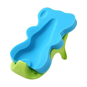 Infant Bath Sponge Skid Proof Comfy Infant Mat for Toddlers Bathroom Summer Children