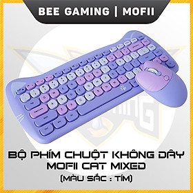 Mua Bộ bàn phím và chuột không dây chính hãng MOFII - Cat Mixed