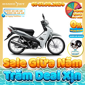 Xe Máy Honda Wave Alpha 2024 - Phiên Bản Cổ Điển