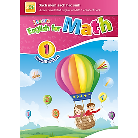 Hình ảnh [E-BOOK] i-Learn Smart Start English for Math 1 Sách mềm sách học sinh