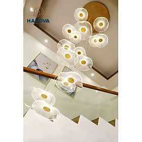 Mua Đèn thả thông tầng đường kính HAPOVA CRAS 5815 800mm dây dài 4m