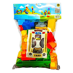 Đồ chơi Xếp hình thông minh - Taxi - Vijago