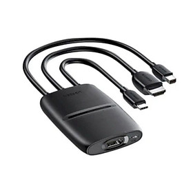 Mua Bộ chuyển đổi tuần tự USB type C - HDMI - Mini DP sang HDMI 4K 60Hz Ugreen 20484 CM437 - HÀNG CHÍNH HÃNG