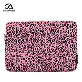 Mua canvasartisan Fashion Leopard Laptop Sleeve Bag Briefcase Waterproof  Macbook Tablet iPad Cover Case 11/12/13/14/15 inch - PINK - 11inch tại Way  Young