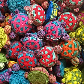 Mua Thước dây móc len hình rùa dài 1 5m dùng đo đồ đạc  may mặc - Crochet turtle tape measure