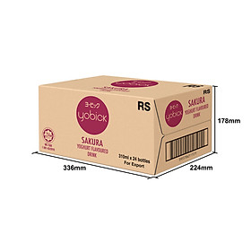 Thùng 24 Chai Sữa Chua Uống Yobick Thương Hiệu Nhật Bản - 24 Chai x 310ml