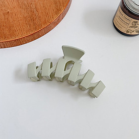 Kẹp tóc nhựa acrylic phong cách Hàn siêu xinh
