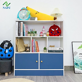 Mua Kệ Sách Kết Hợp Tủ Để Đồ Cho Bé Tiện Lợi An Toàn NAFU GP127