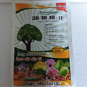 Mua Phân Bón lá NPK Bổ Sung Vi Lượng Premium  30 - 10 - 10 + TE Bung Nhánh Khỏe  Xanh Cây Dày lá