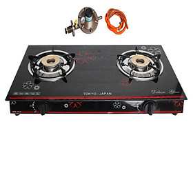 Mua Combo Bếp Gas Dương Kính BK-236 Kèm Van Dây - Màu Ngẫu Nhiên - Hàng Chính Hãng