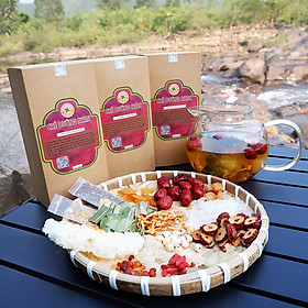 Set Nguyên Liệu Nấu Chè Dưỡng Nhan Shop Thảo Dược (gói 300g, 15 vị, nấu 2,5lit)