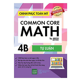 Sách Common Core Math - Chinh phục toán Mỹ 4B