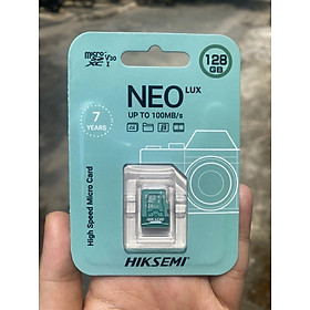 Mua Thẻ nhớ 128GB HIKSEMI NEO LUXURY D3 Xanh Ngọc Bích (Lifetime | Hộp 50c HS-TF-D3-128G ) - Hàng Chính Hãng